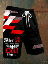 Herren Wer A sagt Muss Auch Dolf Sagen Shorts